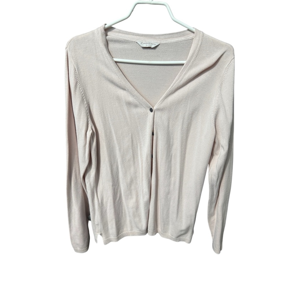 Light Pink Cardigan Sweater
